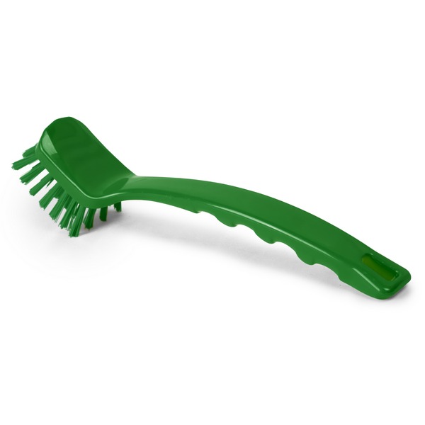 Щётка для мытья посуды, 235 мм, средний ворс, зелёная