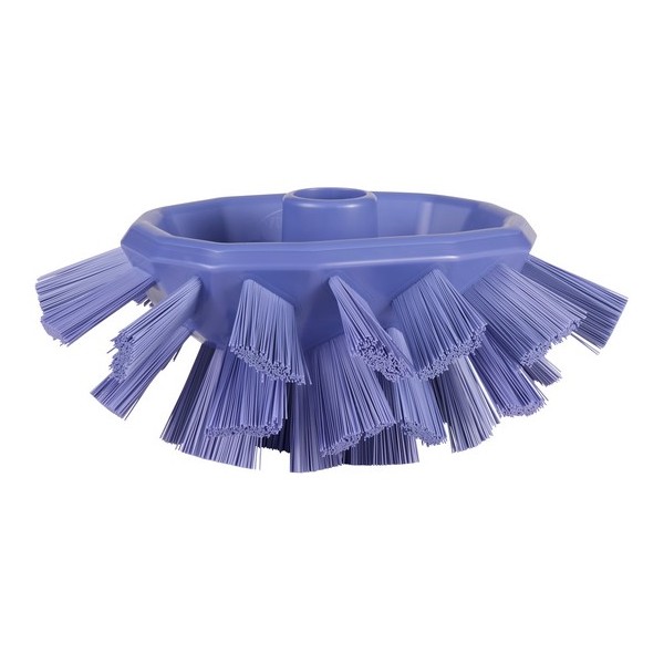 Щетка для очистки ёмкостей UST (ультра-гигиеничная технология), 190 мм, жёсткий ворс, фиолетовая