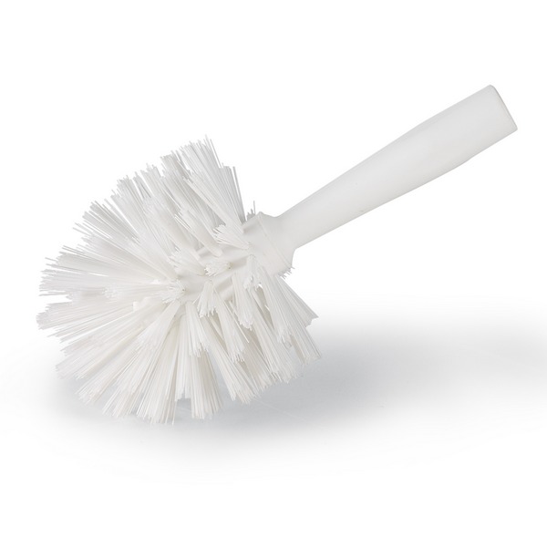Щётка-ёрш для очистки труб, 120 мм, средний ворс, белая