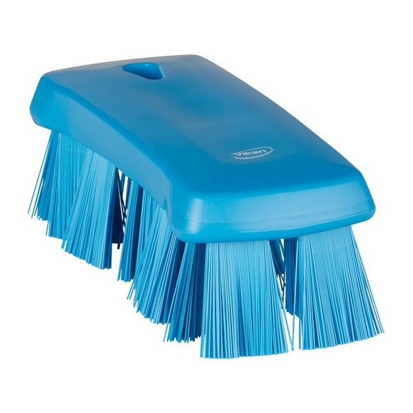 Щетка ручная UST (ультра-гигиеничная технология), 176 мм, жёсткий ворс, синяя