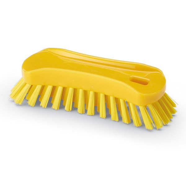 Щётка 180 мм, средний ворс, жёлтая