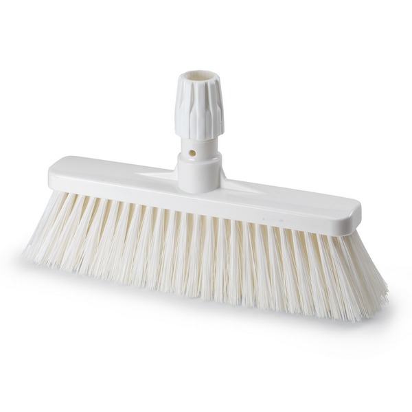 Щётка для подметания, 340 мм, средний ворс, белая