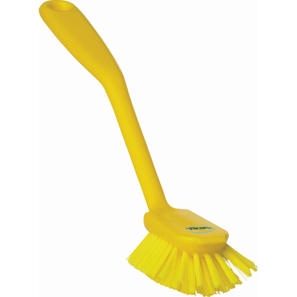 Щетка для мытья посуды, со скребком, 280 мм, средний ворс