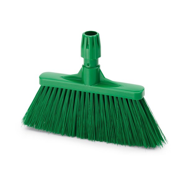 Щётка для подметания, 320 мм, средний ворс, зелёная