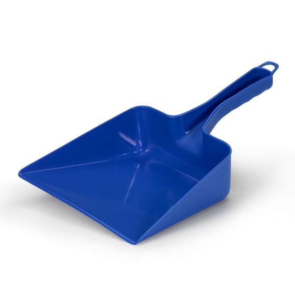 Совок для мусора, 335 мм, синий