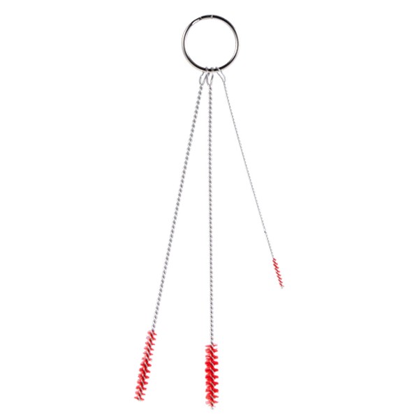 Набор из 3 щеток, мягкий ворс d = 2, 5, 6 мм