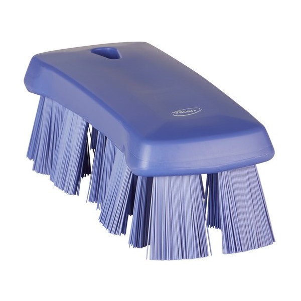 Щетка ручная UST (ультра-гигиеничная технология), 176 мм, жёсткий ворс, фиолетовая