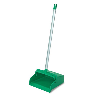 Совок с длинной ручкой, зелёный