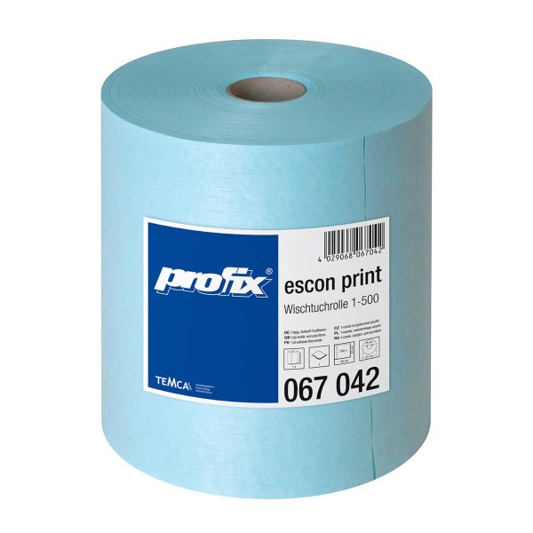 Салфетки Escon Print, голубой, рулон