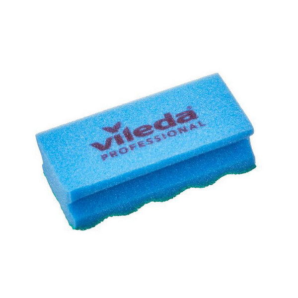 ГУБКА ПРОФИ С СИСТЕМОЙ ПУРАКТИВ, 6,3Х14 СМ, ГОЛУБАЯ