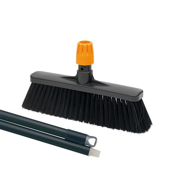 Щётка PRO SOFT для пола, с рукояткой 130 см, диаметр 24 мм, черная