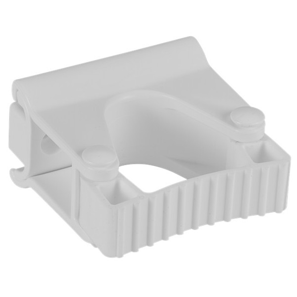 Крепление настенное гигиеничное и зажим, 83 мм, белое