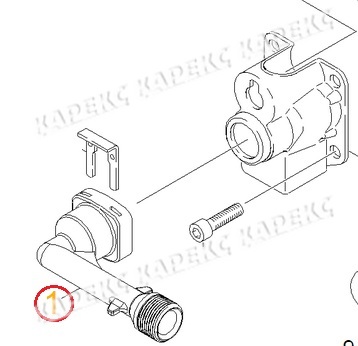 Патрубок вместо 9.760-209