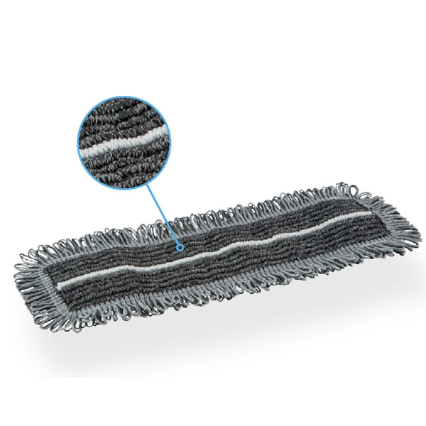 Плоский моп Damp 47 dark, с карманами