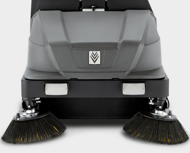 Вторая боковая щетка левая KM 130 R D