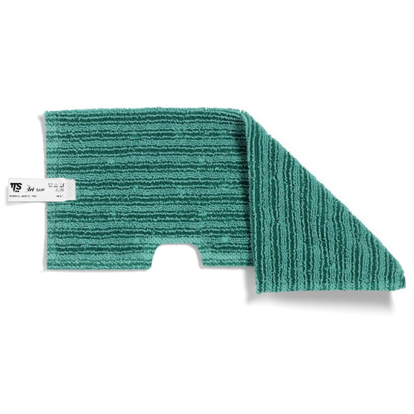 Моп двухсторонний, микрофибра для негладких поверхностей, зеленый