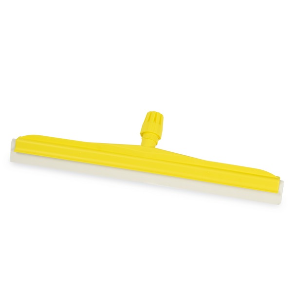 Гигиеничный сгон для пола с двойным лезвием, 550 мм, жёлтый