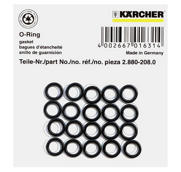 Набор уплотнений 10х2, 20 шт