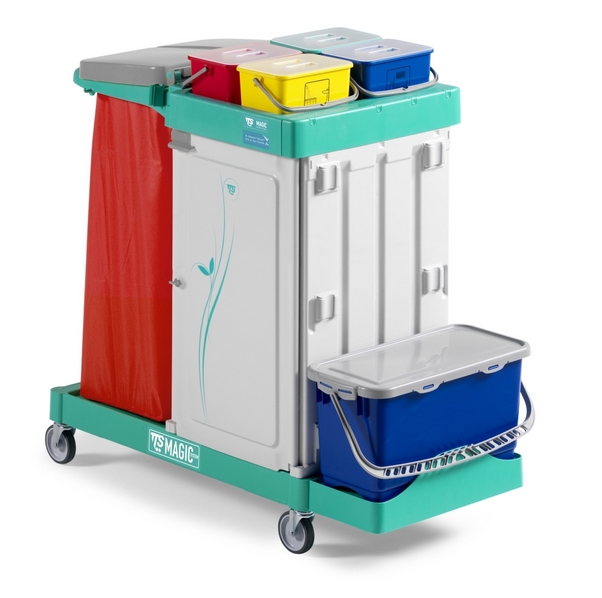 Уборочная тележка MAGIC SYSTEM 710S с 20 л. герметичным ведром