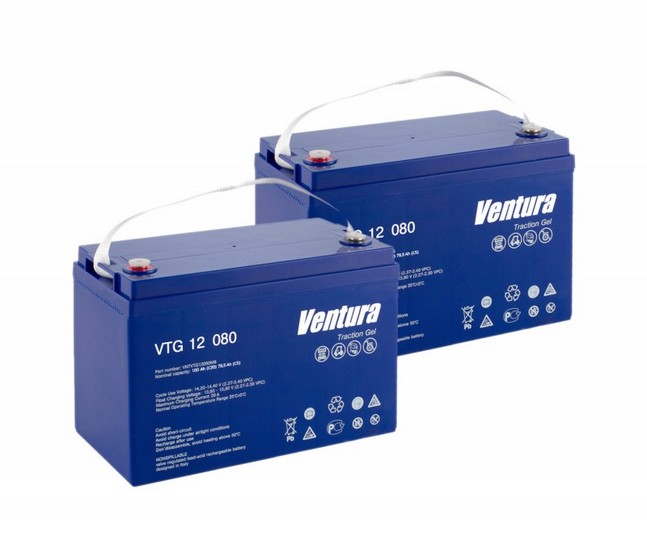 КОМПЛЕКТ АККУМУЛЯТОРНЫХ БАТАРЕЙ VTG 12 80 ДЛЯ B 40, BD 43/25