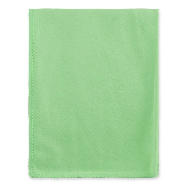 Салфетка SILKY-T, 30x40 см, гладкая микрофибра, 5 шт., зелёная