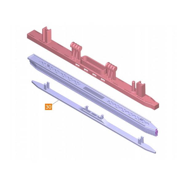 ЗАЖИМ ВСАСЫВАЮЩЕЙ ПЛАНКИ BR