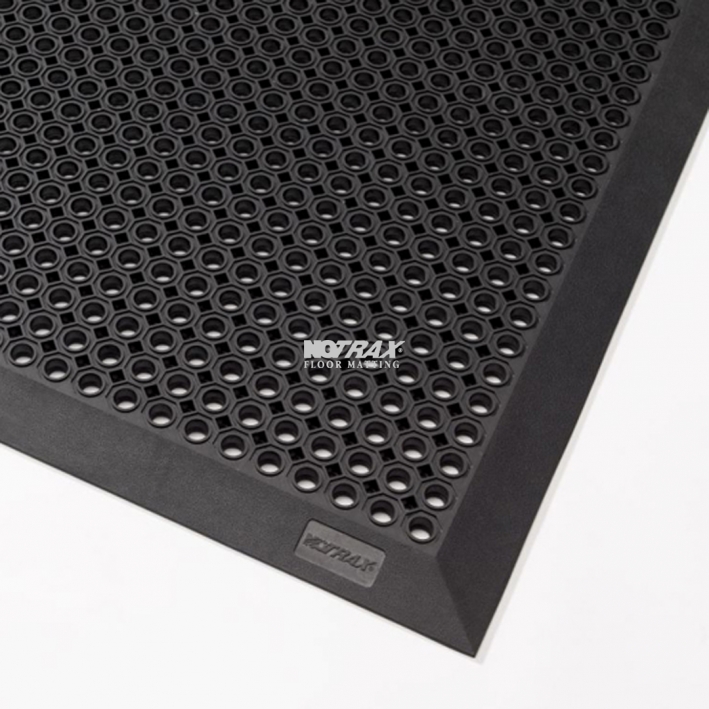 Напольное покрытие 599B Oct-o-Flex Bevelled 12.5 мм black 70 х 90 см