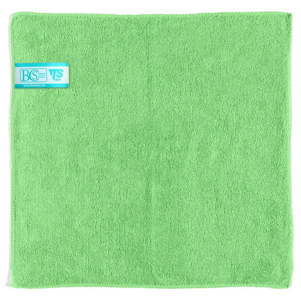 Салфетка MULTI-T BCS, микрофибра, 40x40 см, 200 шт., зелёная