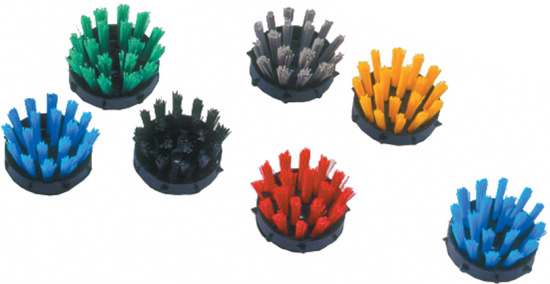 Вставная щетка Oct-o-Mat, комплект 10 шт. цвет-черный