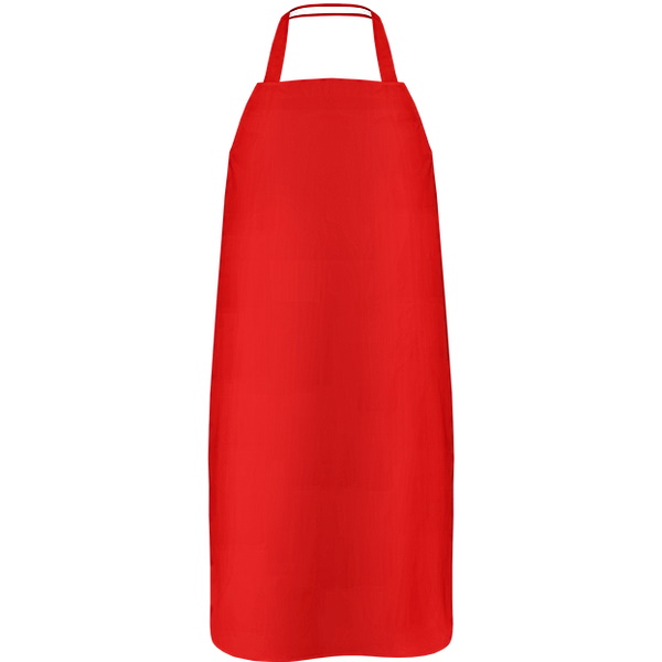 Фартук aproTex® -EL70, с прошитым краем, ширина 70 см, длина 110 см, красный