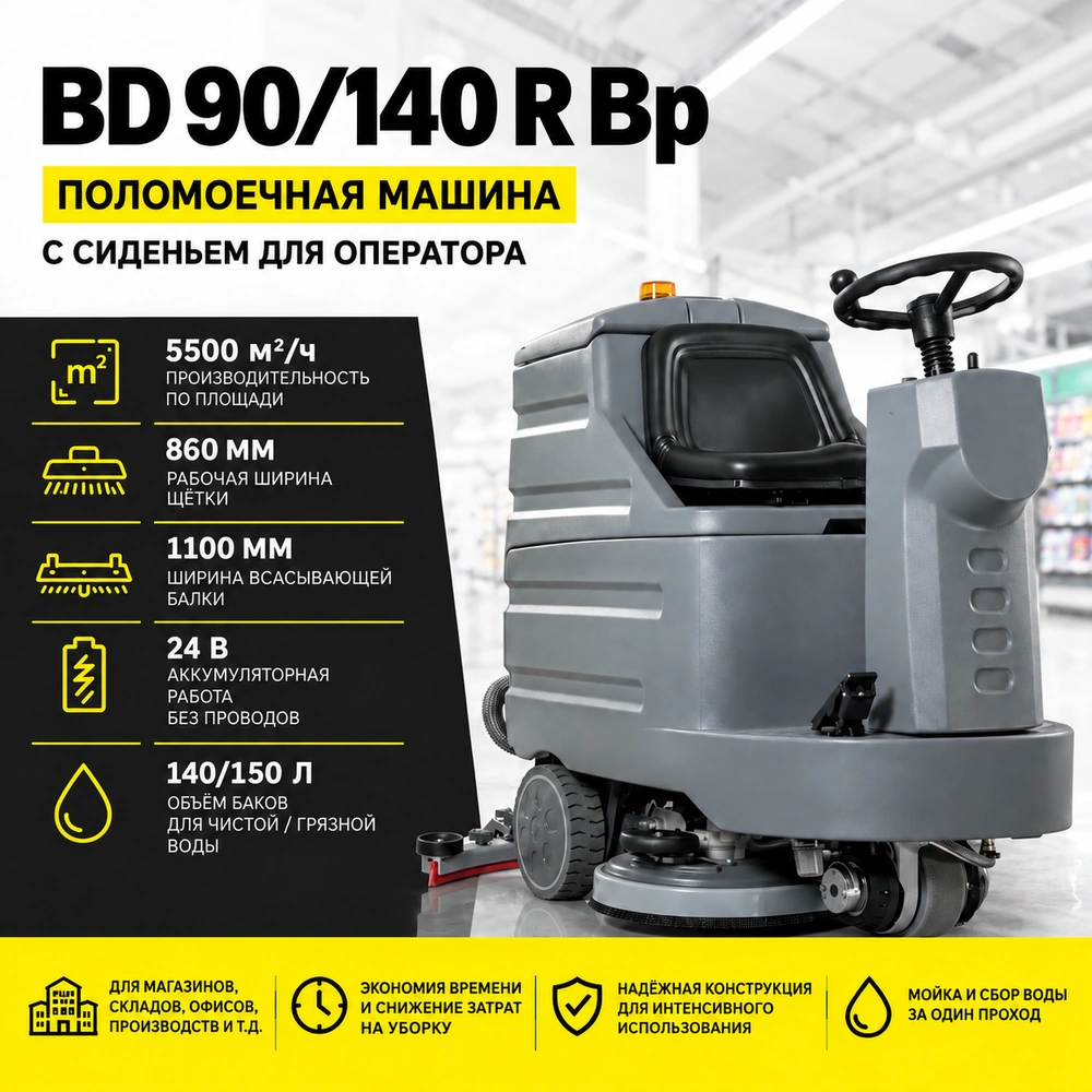 Поломоечная машина BD 90/140 R Bp