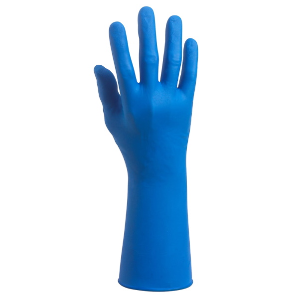 Перчатки  KleenGuard® G29  с защитой от растворителей - 29,5 см, единый дизайн для обеих рук / Синий /