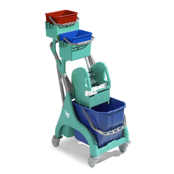 Уборочная тележка Nick Plus 20, 15л., диаметр колес 80 мм.