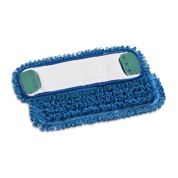 Моп Microriccio, с держателями, микрофибра, 40 см, синий