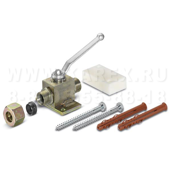 Запорный кран для трубопроводов