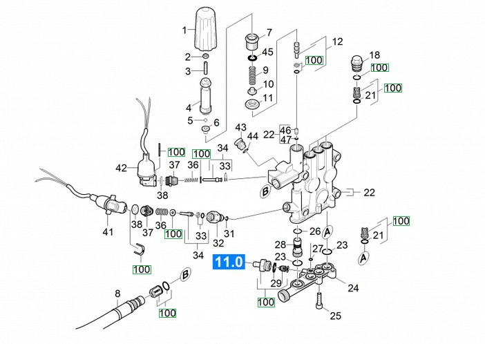 КЗЧ ДЛЯ НАСОСА HDS 7/12-4 М