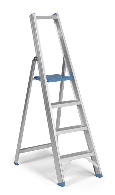 Стремянка алюминиевая, с 4 ступенями