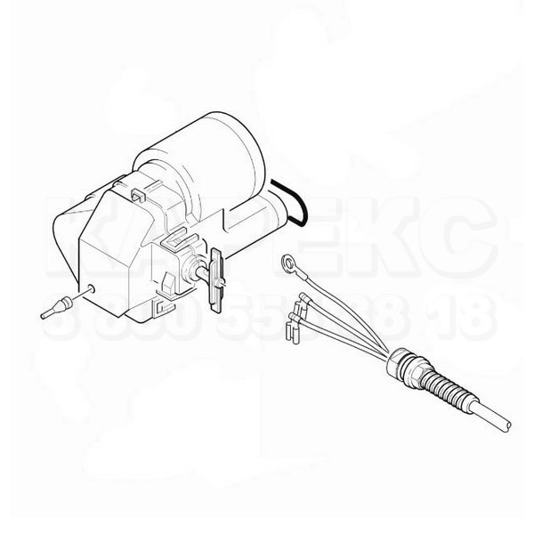 Распределительная коробка в сборе