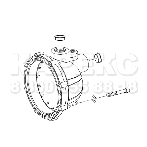 Головка насоса BP