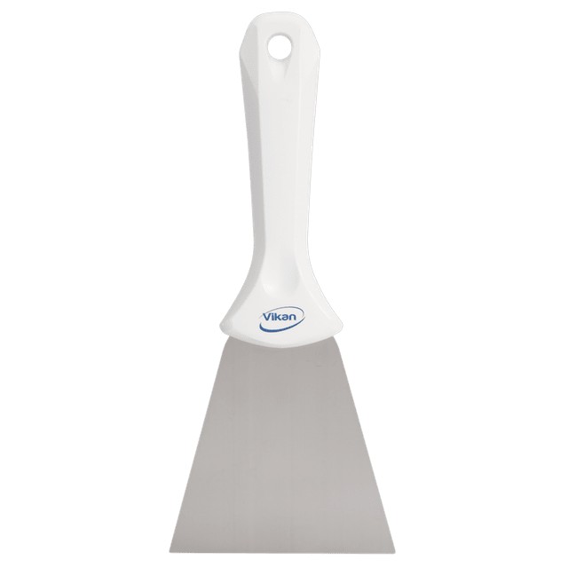 Скребок из нержавеющей стали, 100 мм, белый