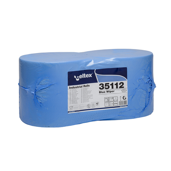 Протирочные салфетки Blue Wiper в рулонах, голубой
