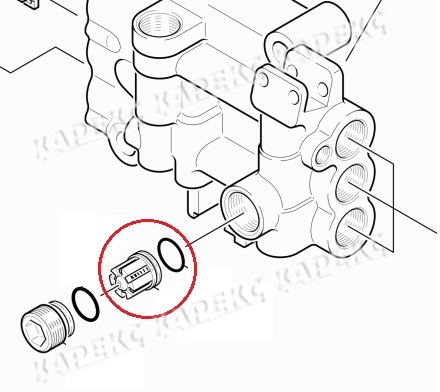 Клапан перепускной HD 10/25, 13/18