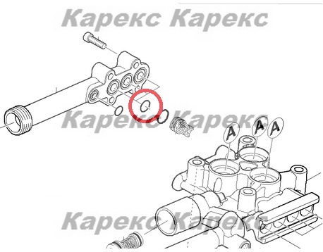 Уплотнение  14,0 х 1,5