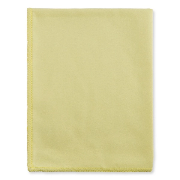 Салфетка SILKY-T, 30x40 см, гладкая микрофибра, 5 шт., жёлтая