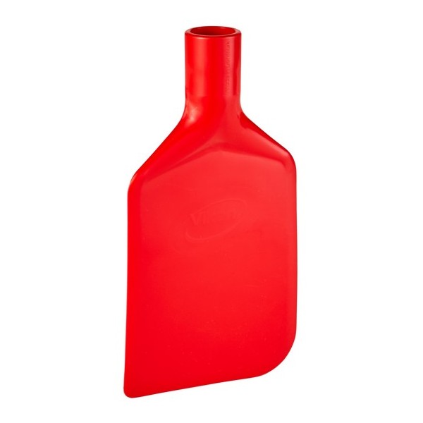 Скребок-лопата 220 мм, гибкий, красный