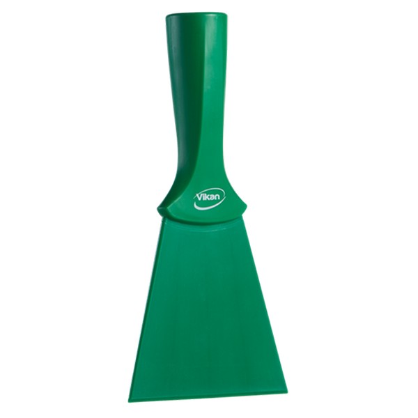 Скребок нейлоновый, с резьбовой ручкой, 100 мм, зеленый