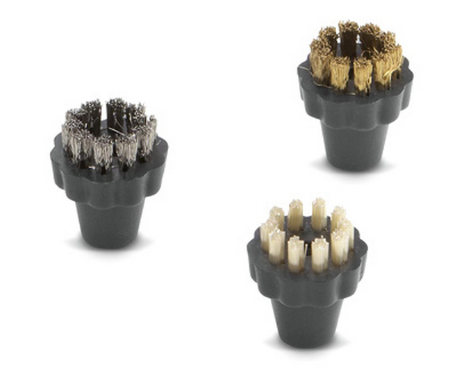 Щетки (латунь, нерж. сталь, пекалон) в комплекте к паропылесосам SGV