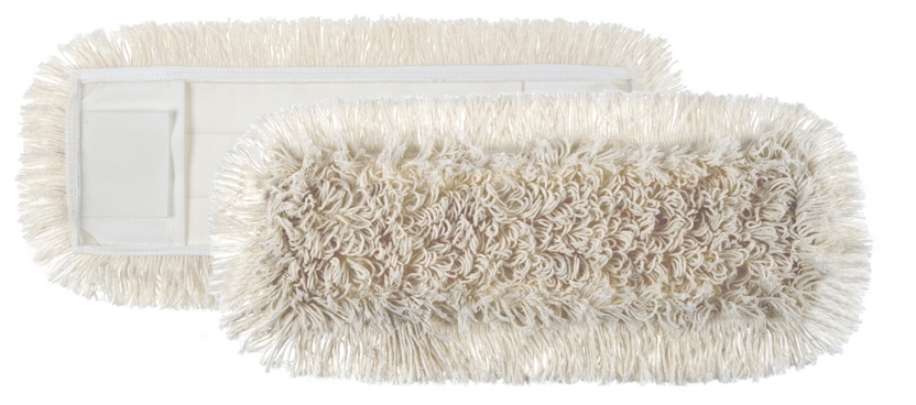 Моп Wet Disinfection WDS, хлопок, основа полиэстер, с карманами и лентами, 40 см