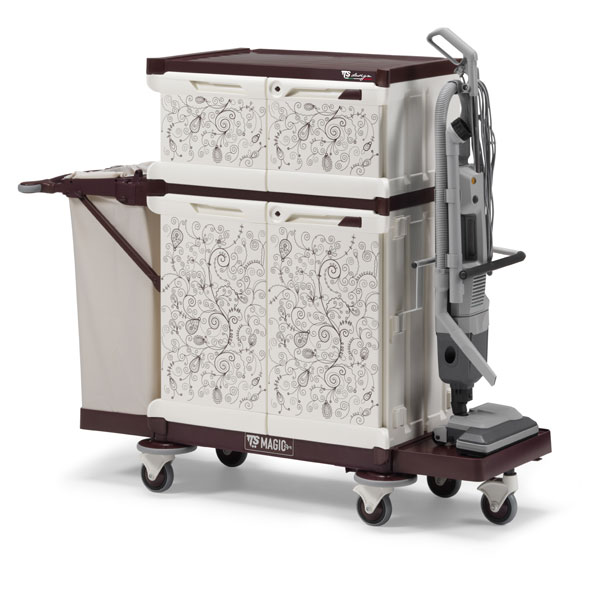 Тележка для горничной MagicArt 262 W, Safety Plus