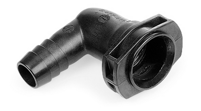 Патрубок угловой